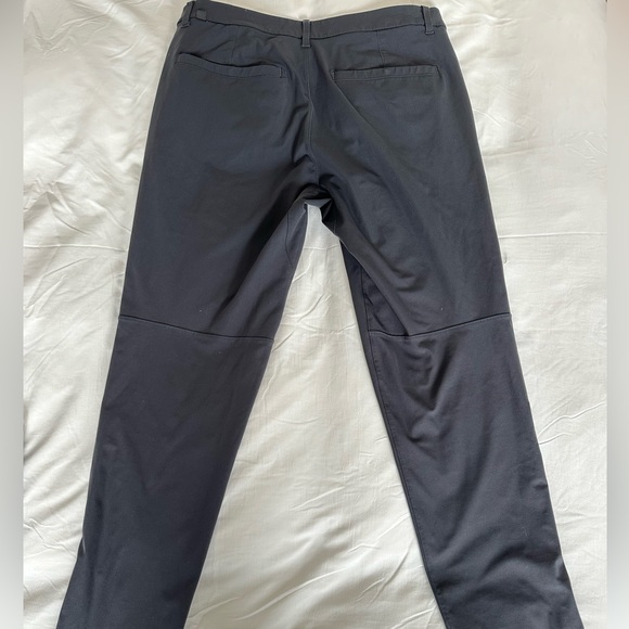 Lululemon ABC Trouser Classic Warpstreme 33x34L Obsidian - Picture 4 of 5